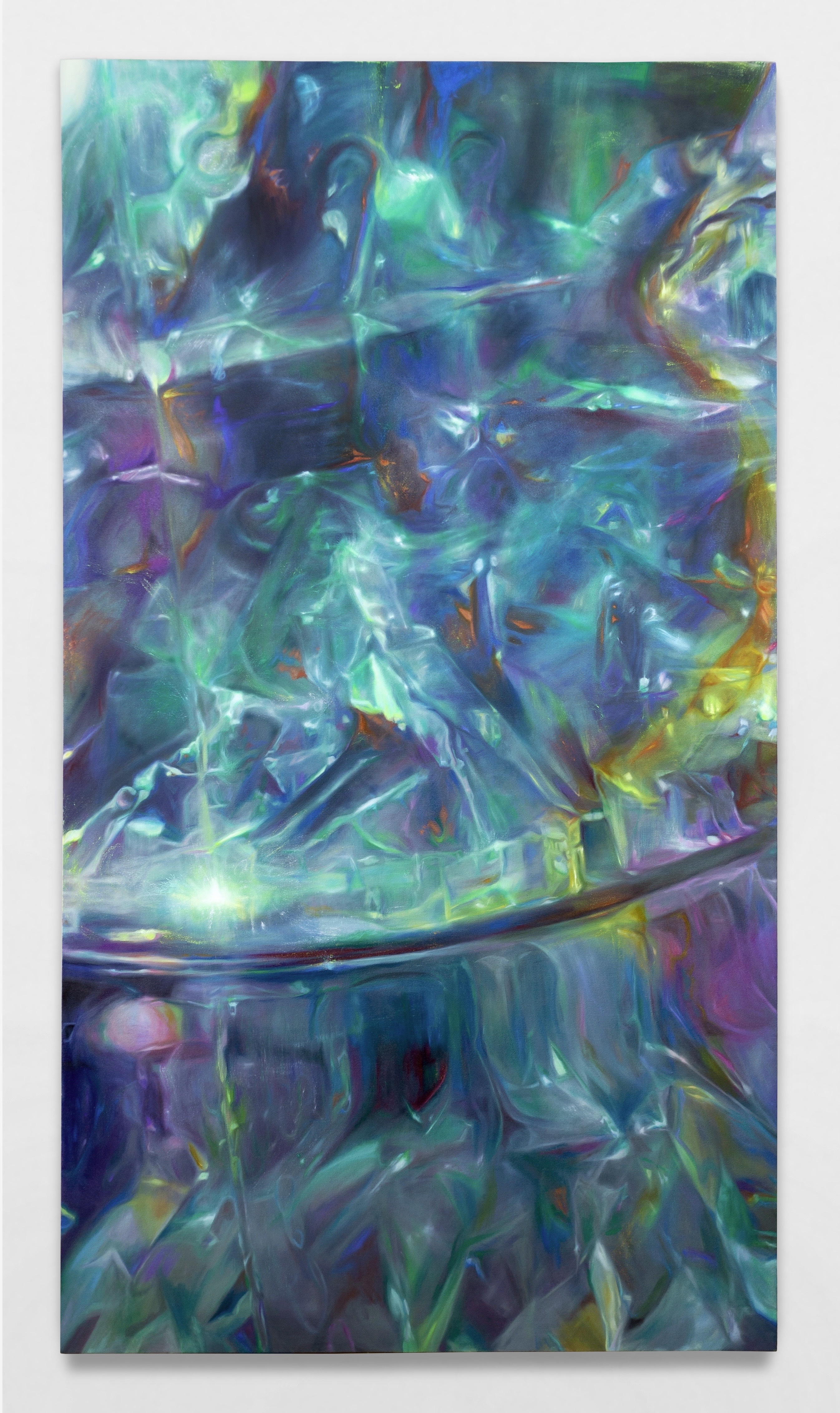 A Drop in the Ocean, 2023, 93x52 inches, oil on canvas